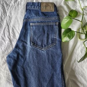 Wrangler Men's Straight Leg Jeans in Dark Blue